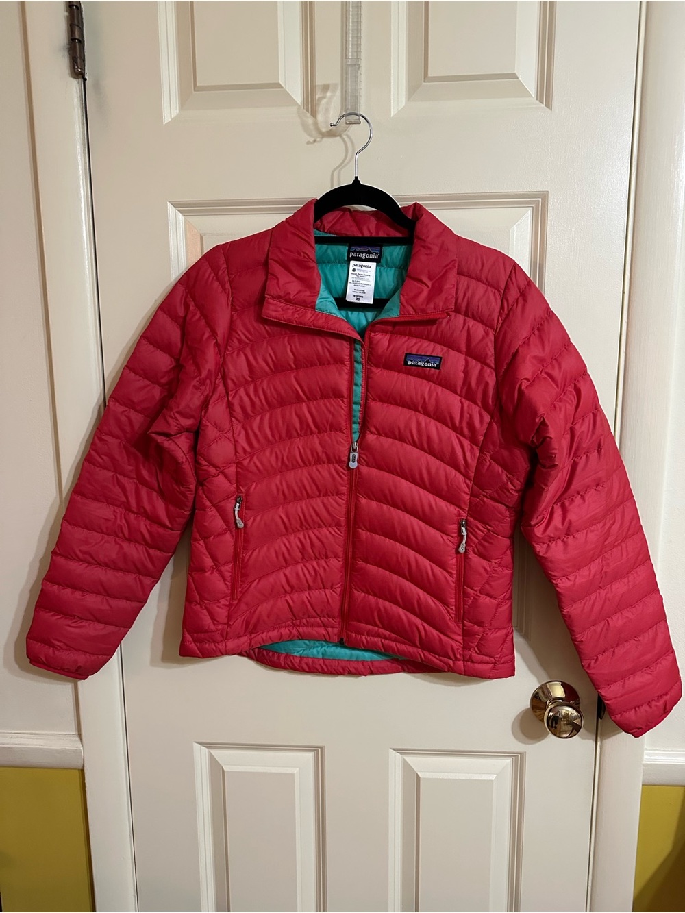 Patagonia Women’s Red Puffer Jacket Size XS